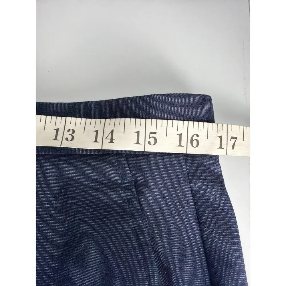 Alfani Men Slim Fit Blue 3 Piece Suit Jacket Vest Pants Set Size 32x30